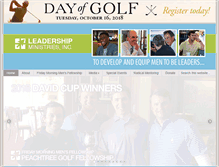 Tablet Screenshot of leadership-ministries.com